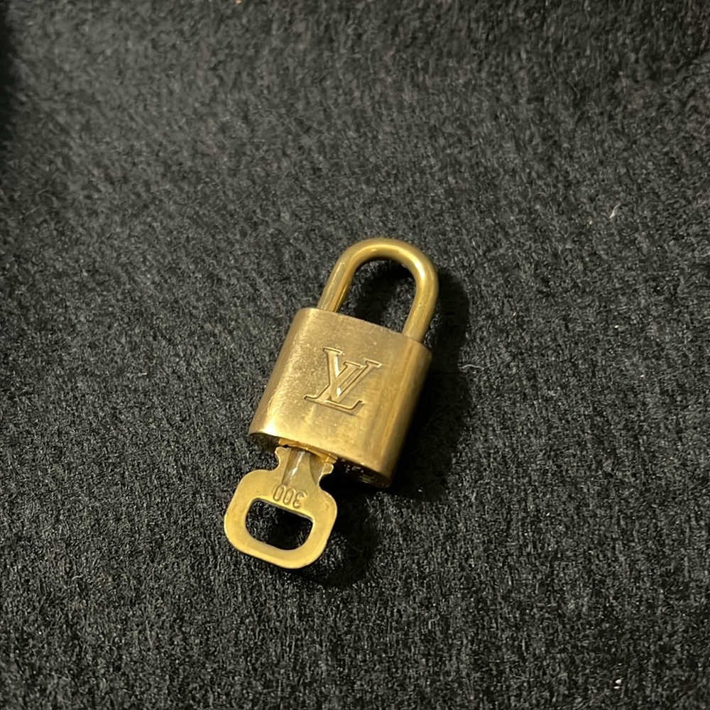 Authentic Louis Vuitton Lock and Key